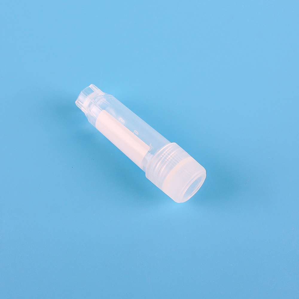 Laboratory Rnase Dnase Free Low Temperature Storage Tube Graduated 2ml Cryovials Cryogenic Vial with Screw Cap