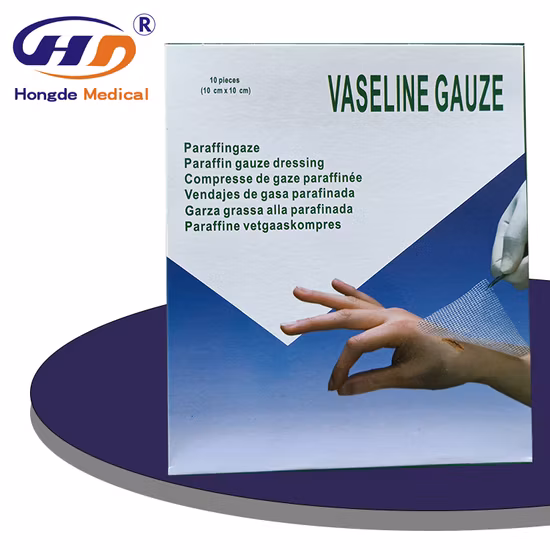Sterile Einheit Vaseline, Paraffin, Vaseline, Mullkompresse