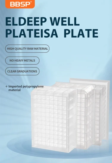 Optische transparente Versiegelungsfolie für PCR-Platten und Deep-Well-Platten