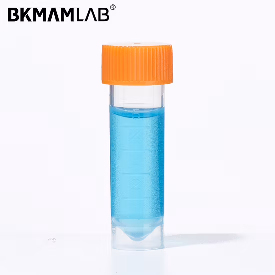 Qualitätssicherungs-Kryoröhrchen, 2 ml, abgestufte kryogene Aufbewahrungsfläschchen für lange Zeit
